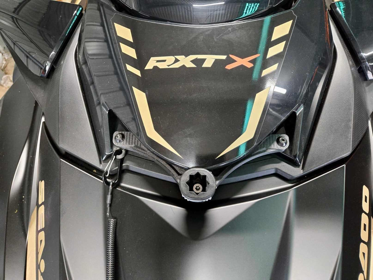 Jetcast front Railblaza mount with tether for Sea-doo Fish Pro, GTX, and RXT-X