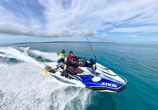 Jet Ski Fishing setup